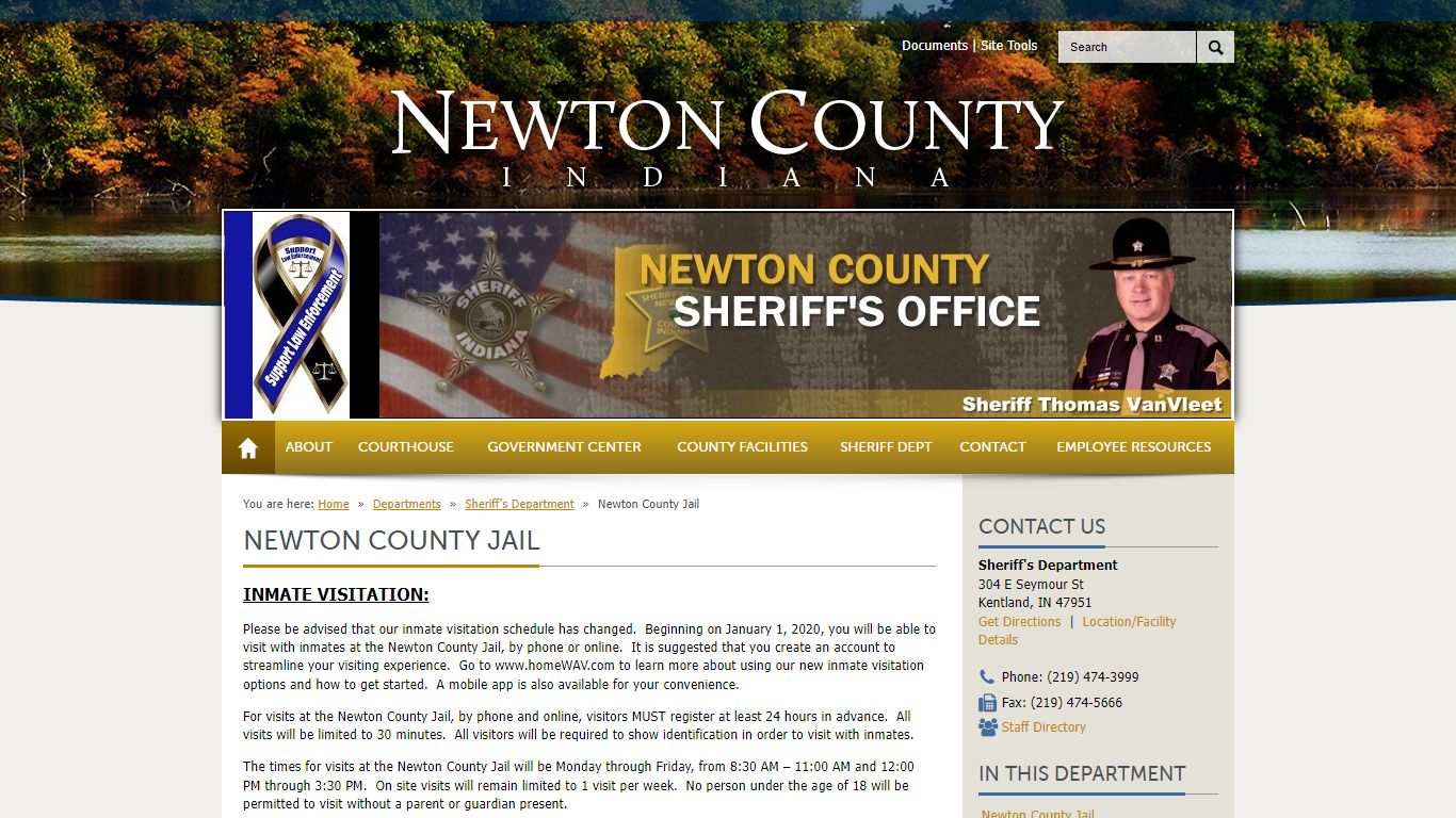Newton County Jail / Newton County, Indiana